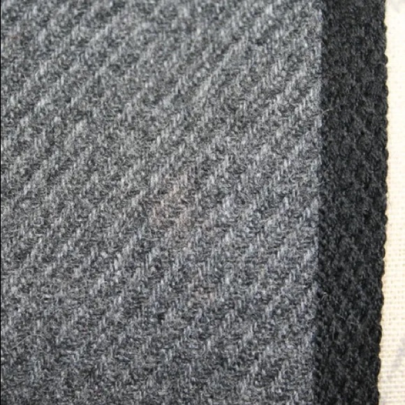 Sphere Made in Japan Black Blazer Women Open Wool Black Piping Sz 12 Fall Lined - Picture 6 of 14